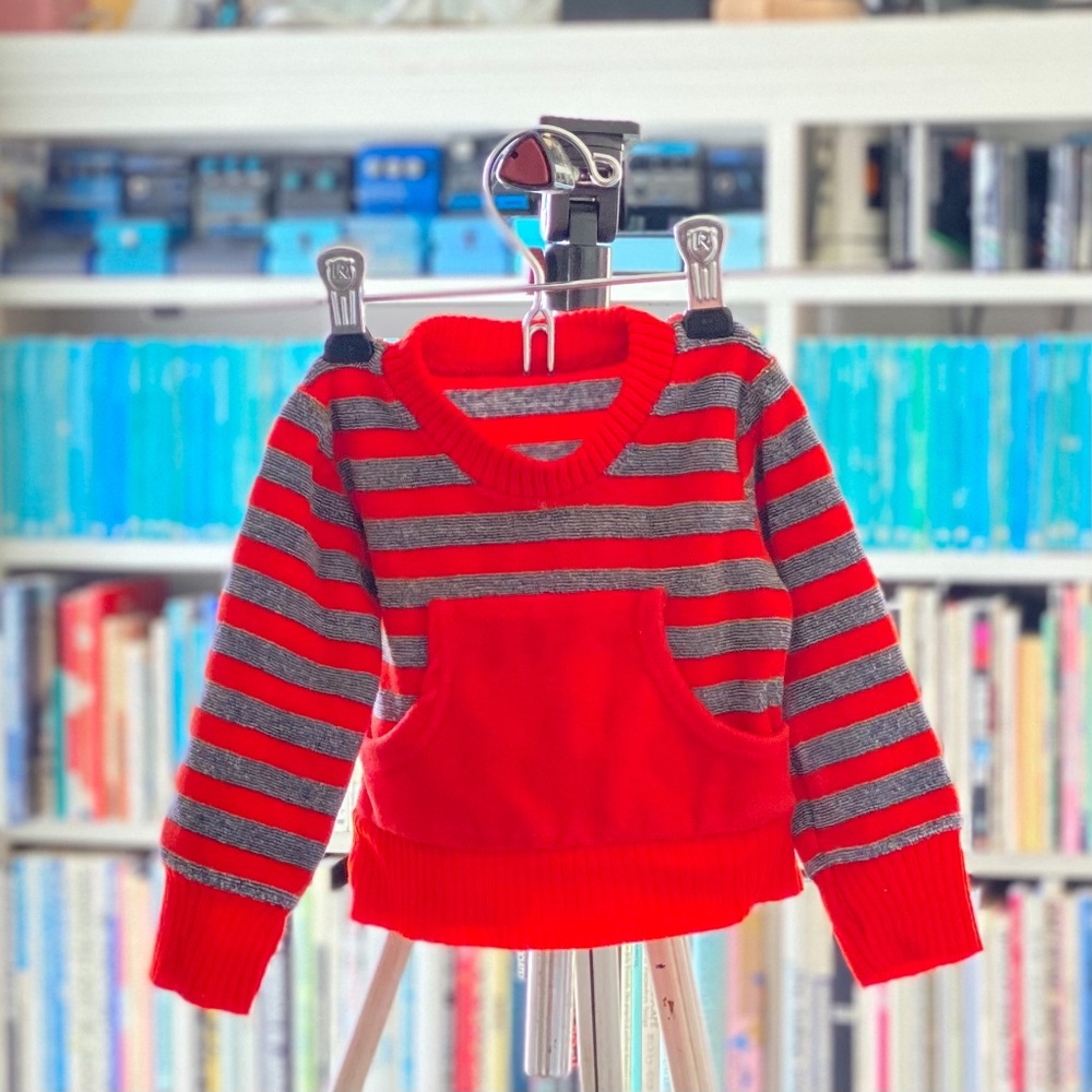 Vintage 70/80s velour baby sweatshirt